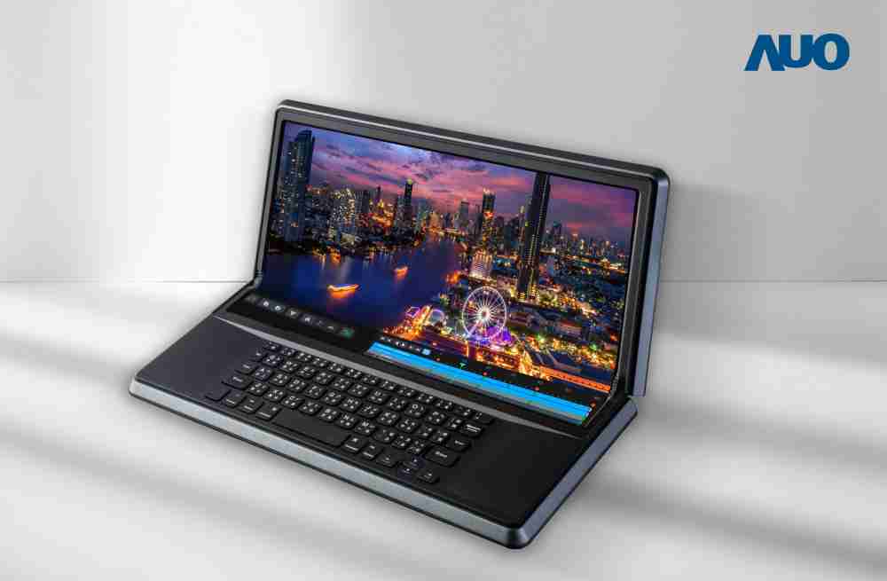 z6mg·人生就是博14.6吋Micro LED折迭显示屏幕，，，，搭配半径4mm的弯折绞炼，，以及高画素、、、高亮度、、、高对比度的显示技术特点，，即便在大视角下仍保有绝佳色相与亮度